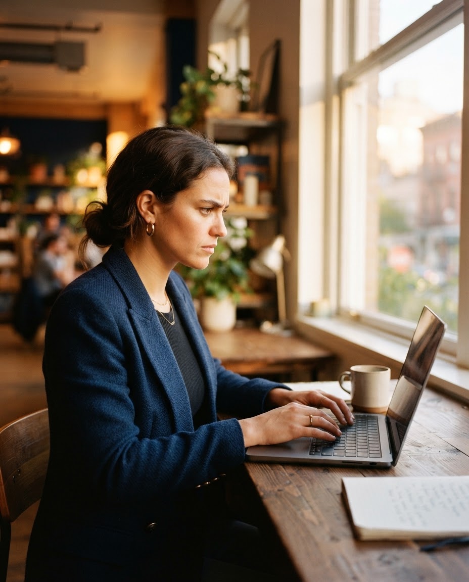 A young adult receiving professional guidance for the future